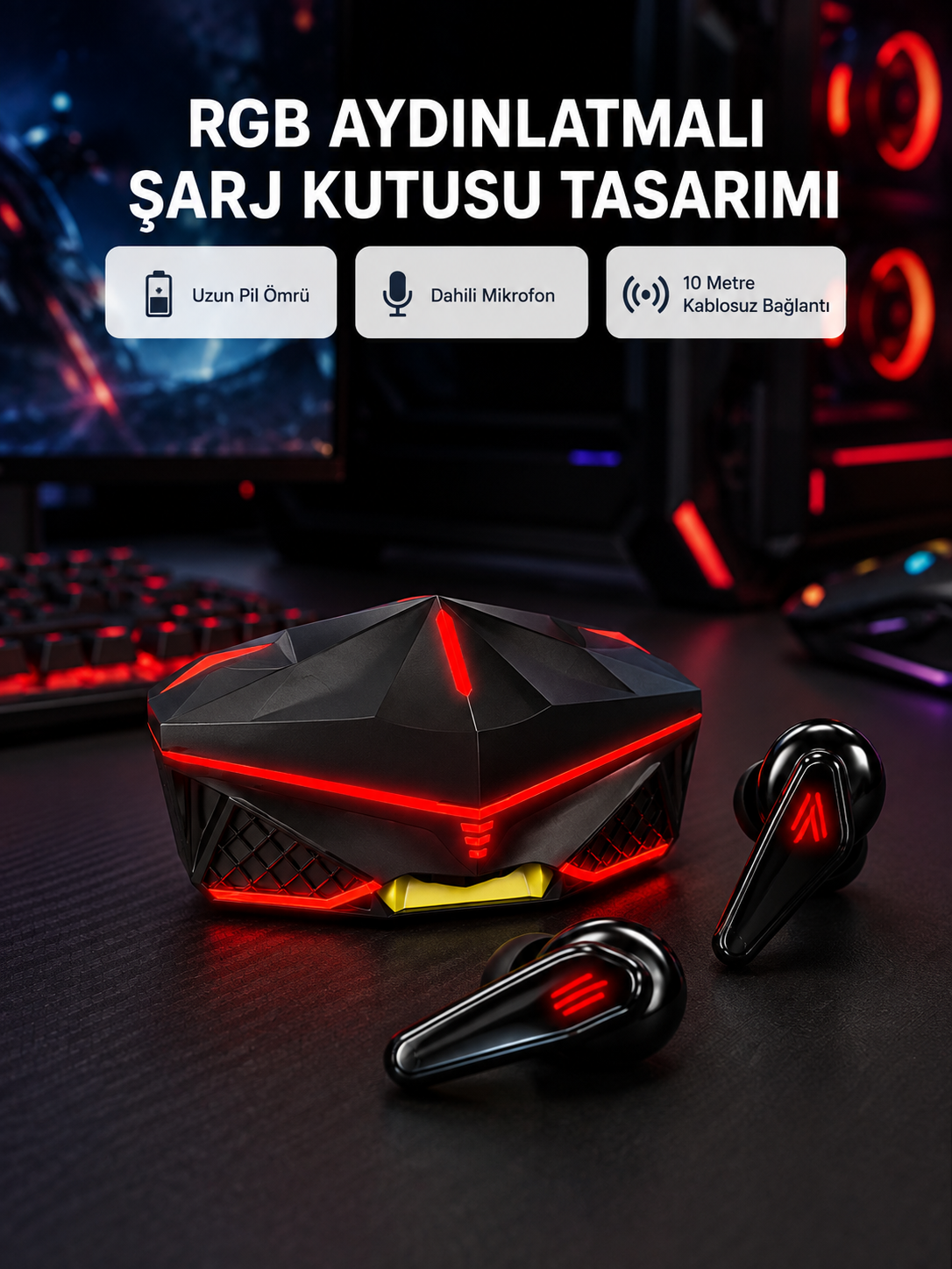 Düşük Gecikmeli Bluetooth Kulaklık